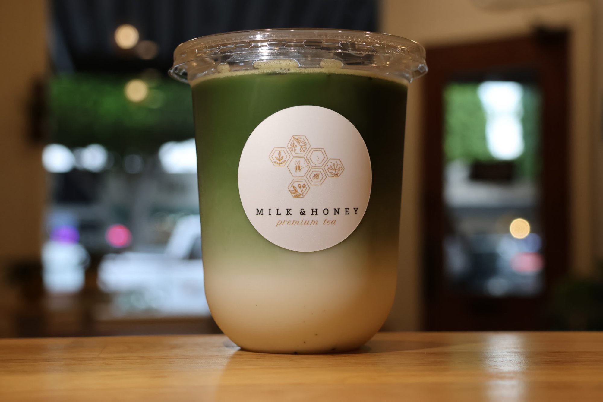 Jasmine Matcha Latte